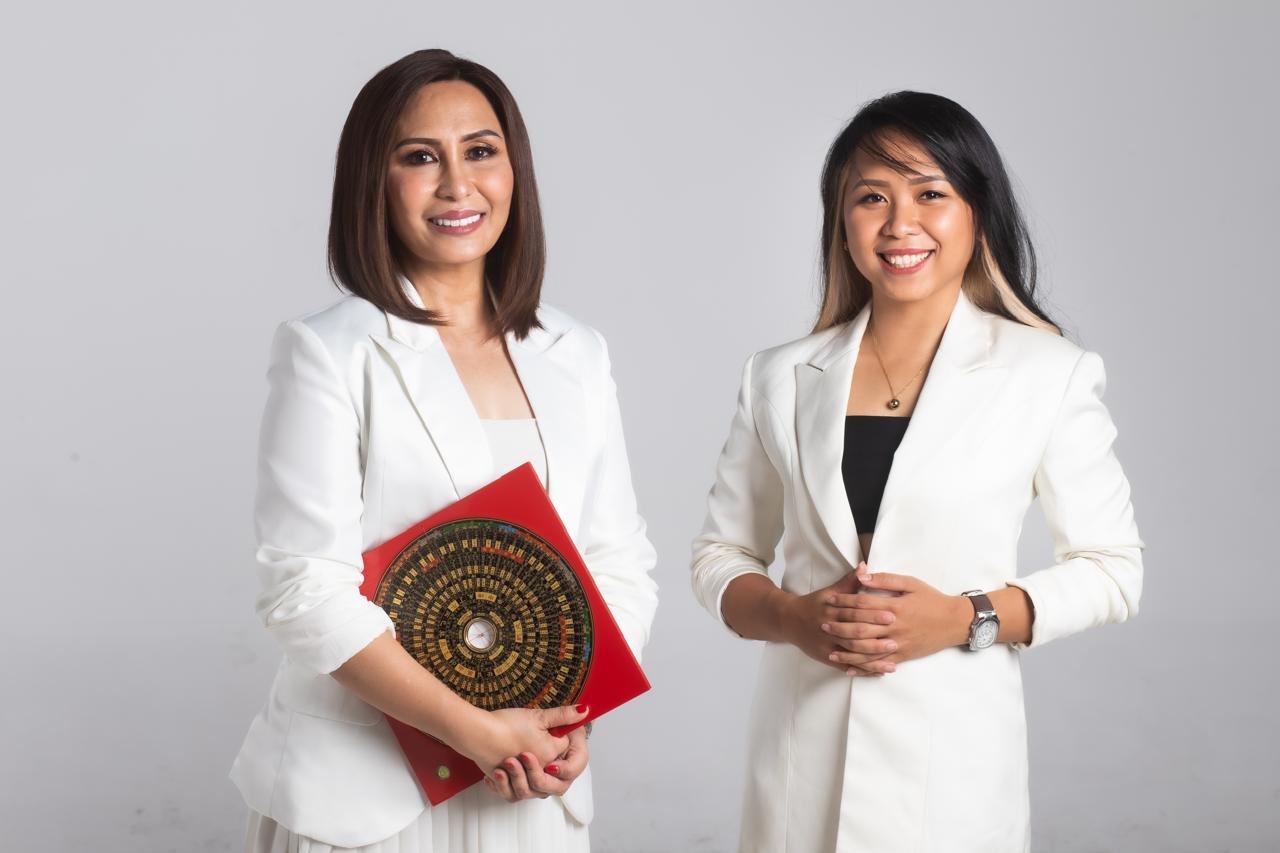 Master Judith with her daughter, architect Judith Marie Eugenio De Leon